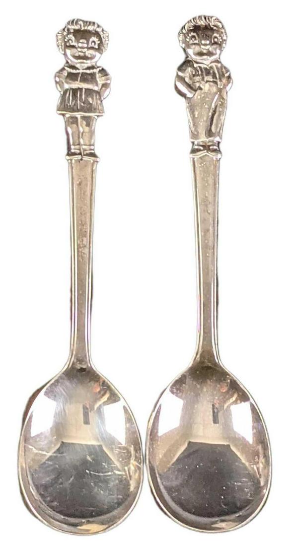 Two Vintage Silverplate Campbell's Soup Kids (1 of 5)
