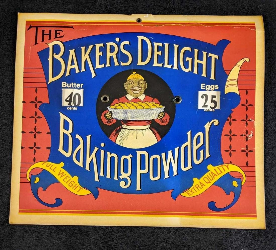 Vintage The Baker's Delight Store Sign (1 of 6)