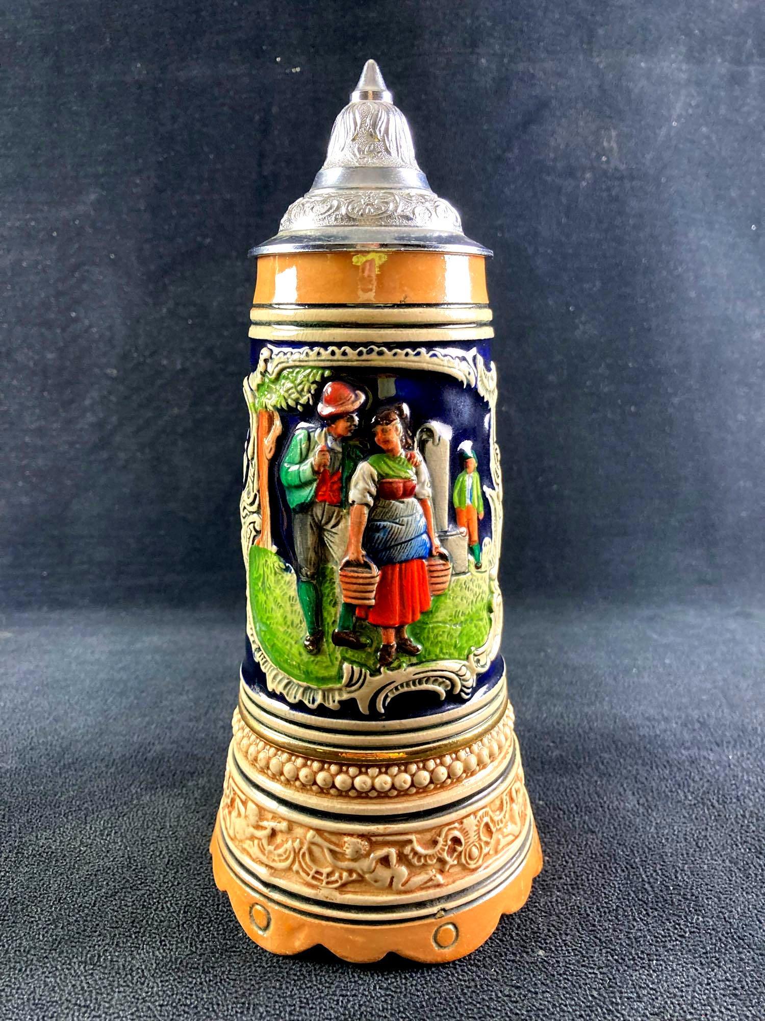German Hofbrauhaus Beer Stein Post-1949 (1 of 6)