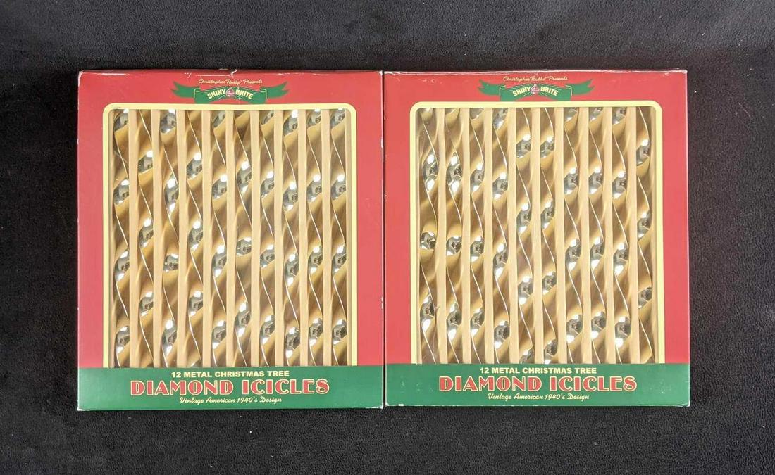 Shiny Brite Christmas Tree Ornaments Icicle (1 of 6)