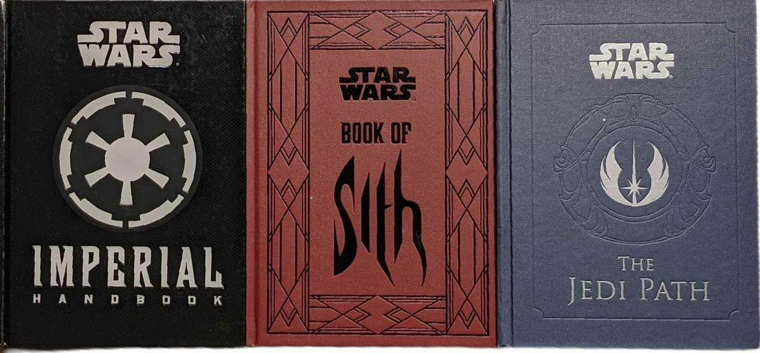3 Hardcover Star Wars Books Sith Jedi Imperial (1 of 10)