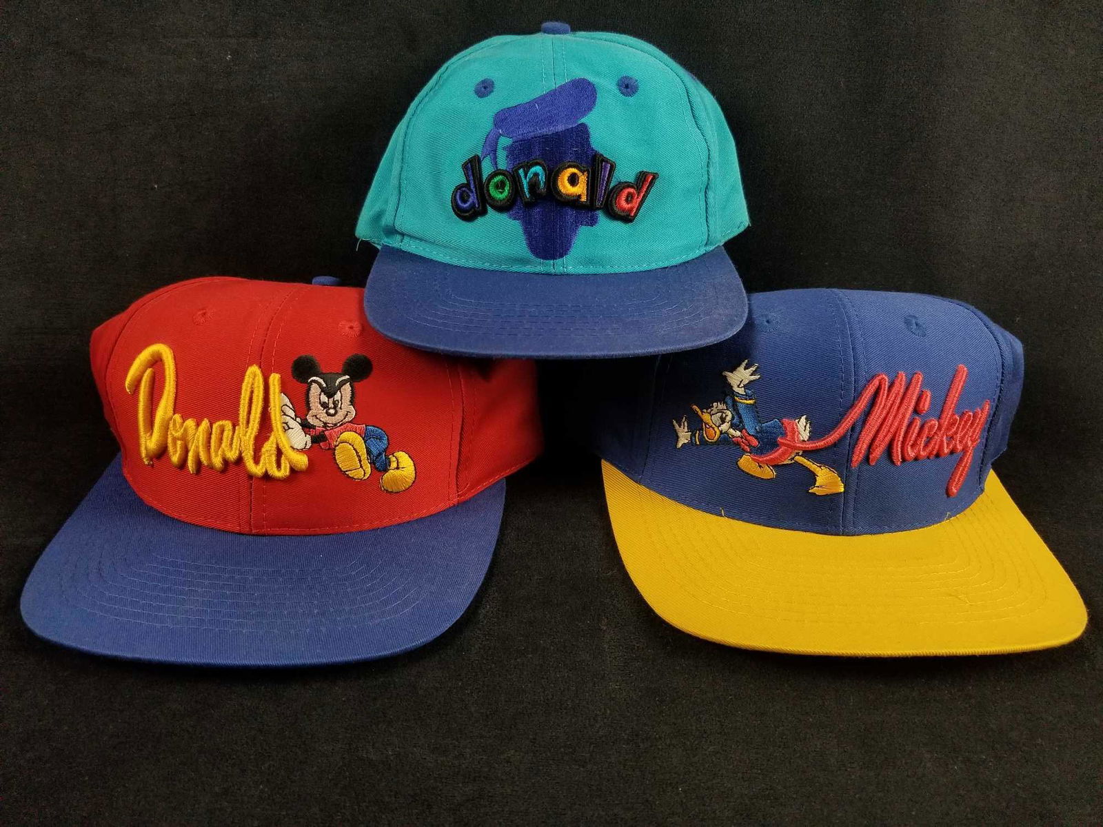 Disney Donald And Mickey Baseball Caps (1 of 10)