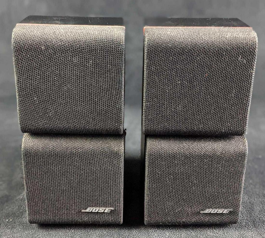 Lot of 4 Bose Redline Single Cube Home Satellite (1 of 8)