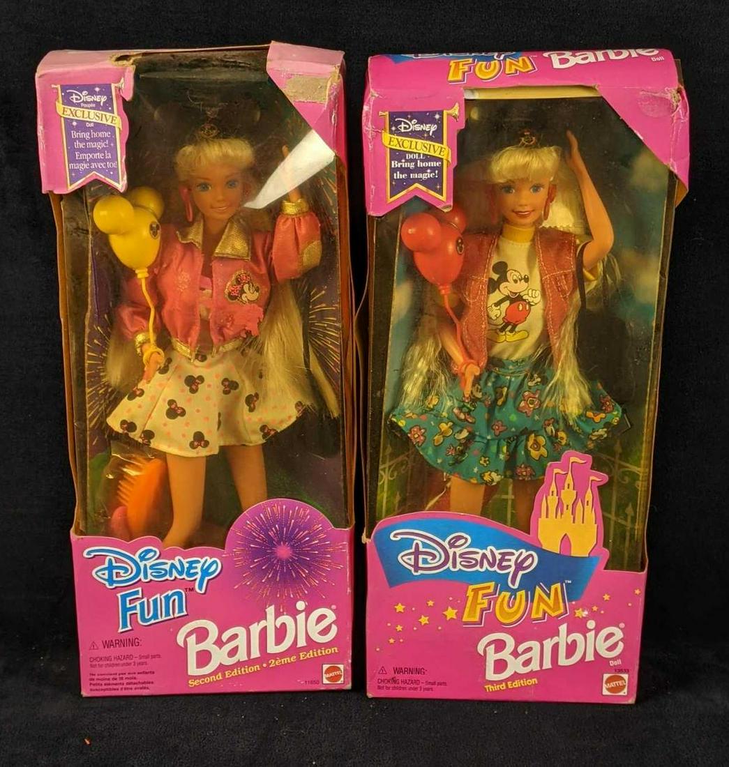 Exclusive Disney Fun Barbie 2nd and 3rd edition (1 of 10)