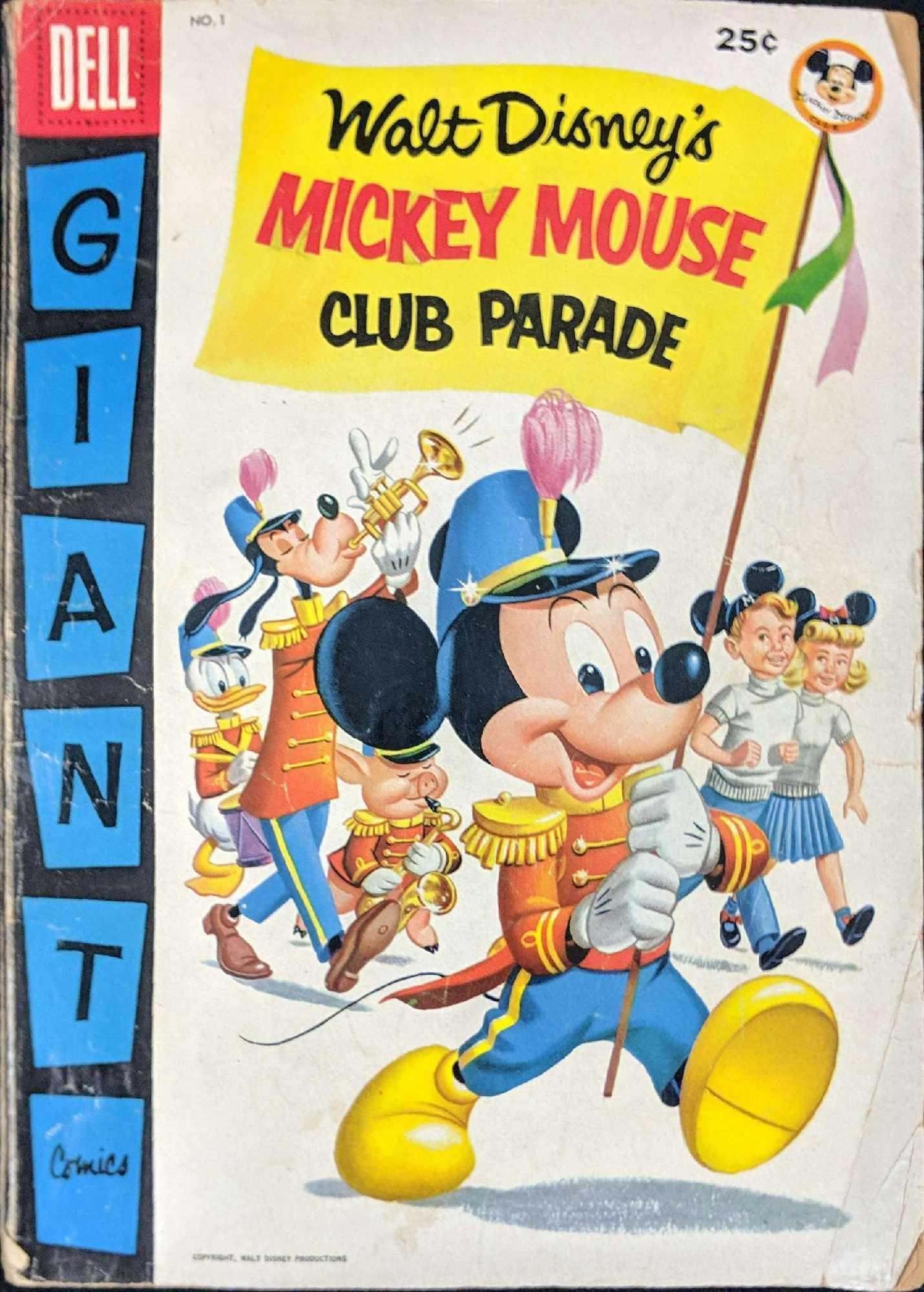 Vintage Disney Mickey Mouse Club Parade Comic Book (1 of 7)