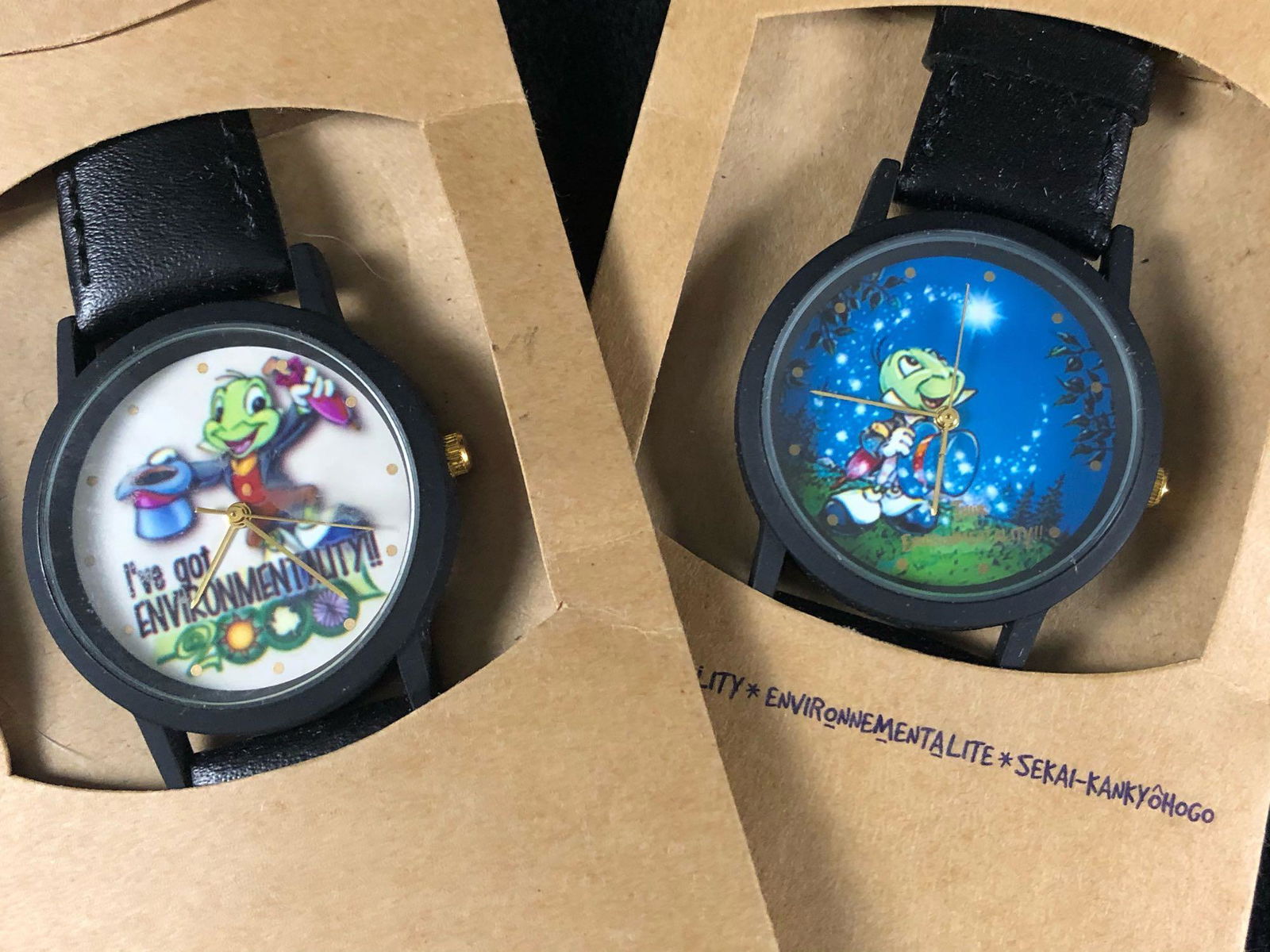 Earth Day 2000 Jiminy Cricket Watches Made From (1 of 11)