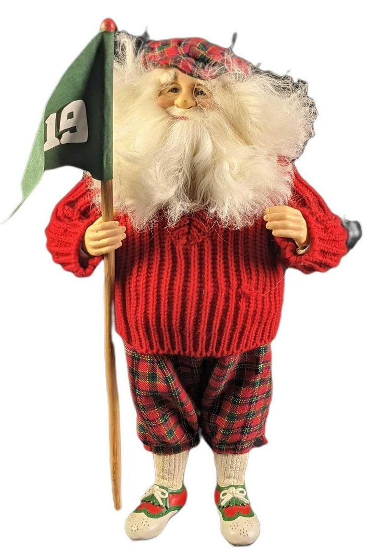 Christmas Holiday Golf Santa With 19 Hole Flag (1 of 7)