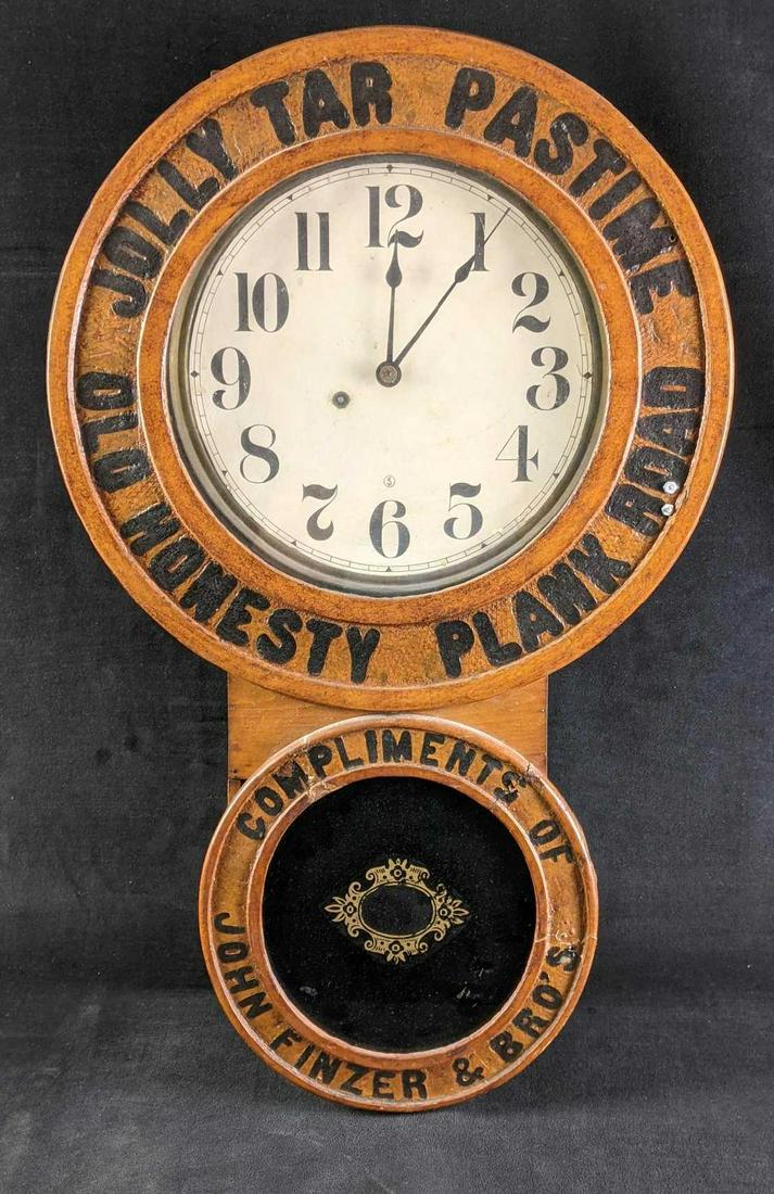 Vintage Working Baird Tobacco Advertising Clock (1 of 5)