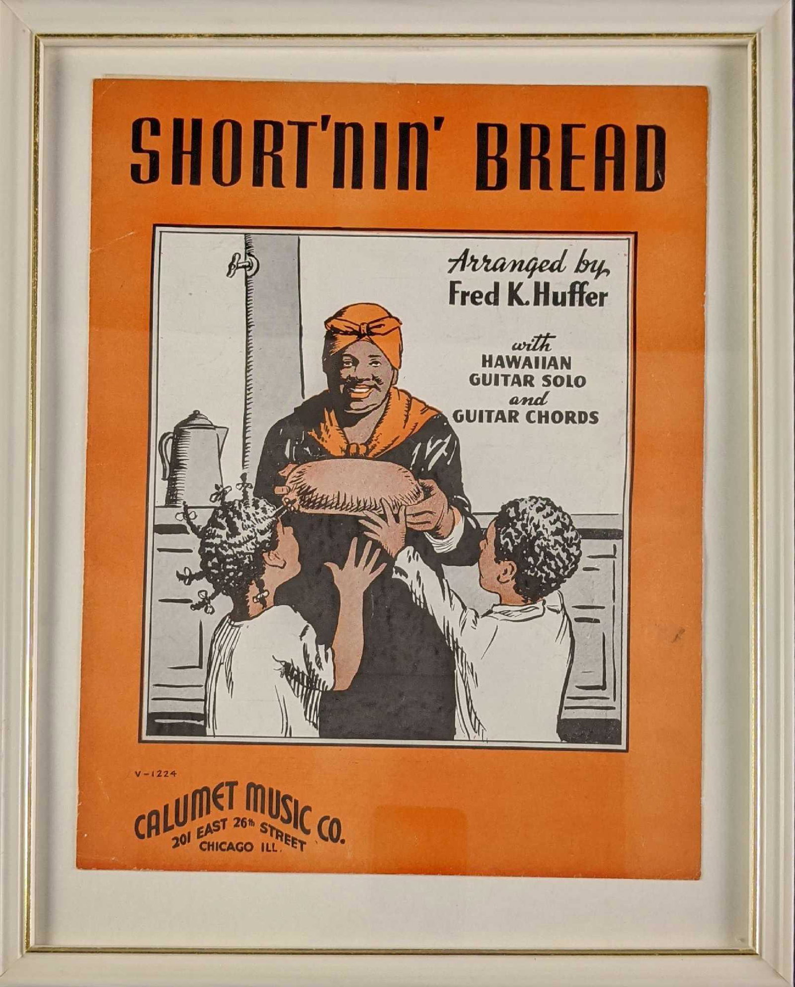 Vintage 1939 Short'Nin Bread Sheet Music Black (1 of 6)