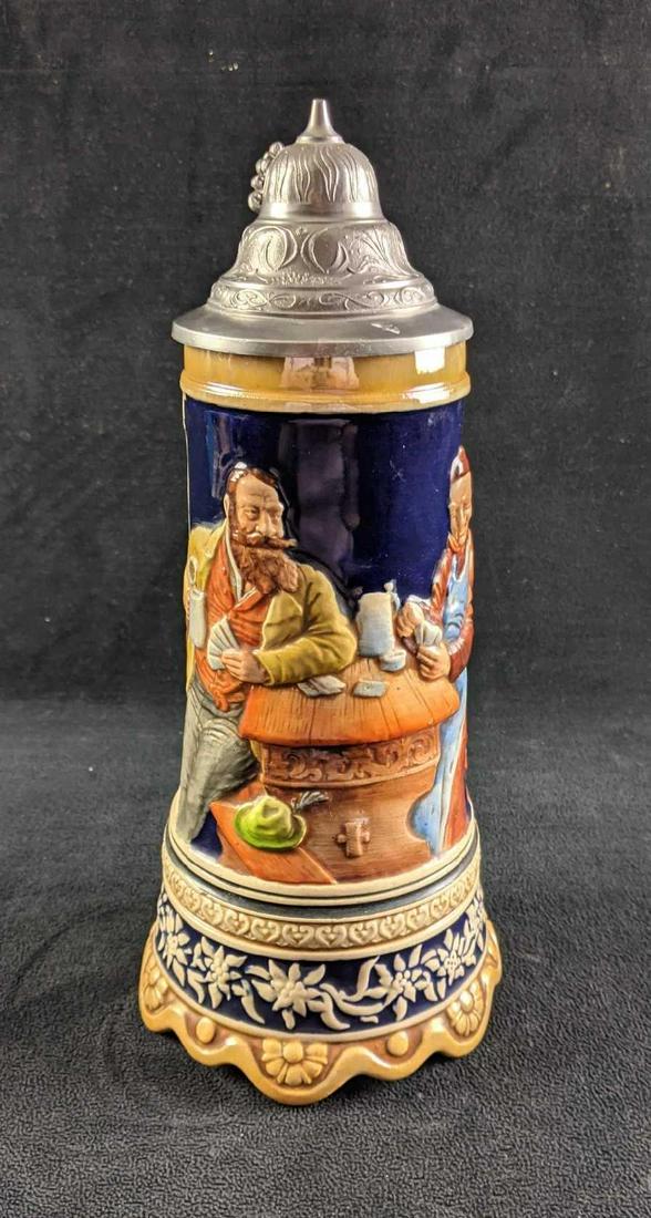 Music Box Lidded Beer Stein (1 of 6)
