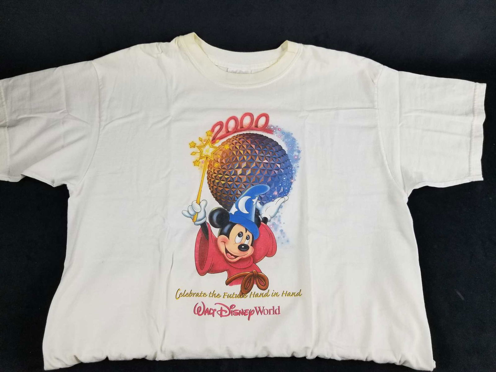 White Walt Disney World Wizard Mickey Mouse 2000 Unisex (1 of 7)