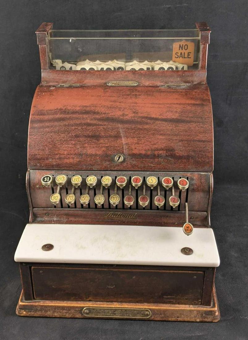 Antique National Cash Register (1 of 11)