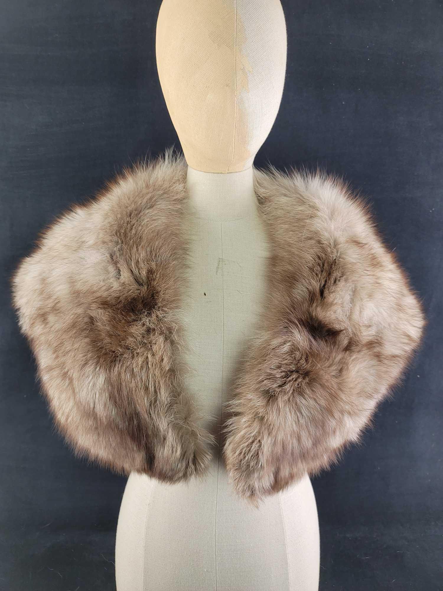 Gray Fur Shawl (1 of 7)