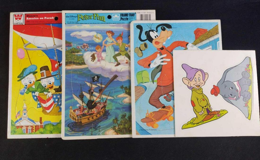 Vintage Disney Golden Whitman Frame Tray Puzzles (1 of 6)
