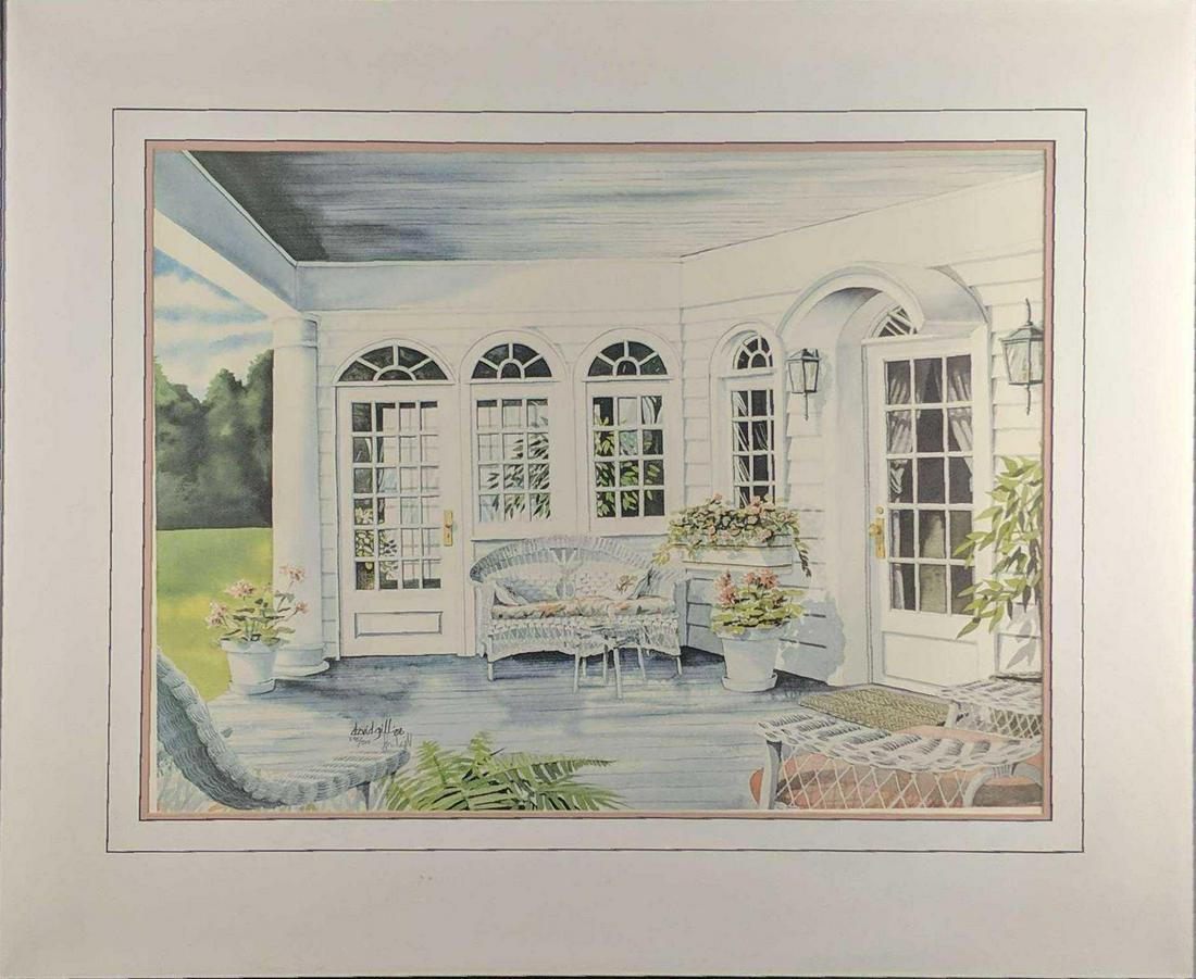 Framed LE Signed David Gill Print Restful (1 of 7)