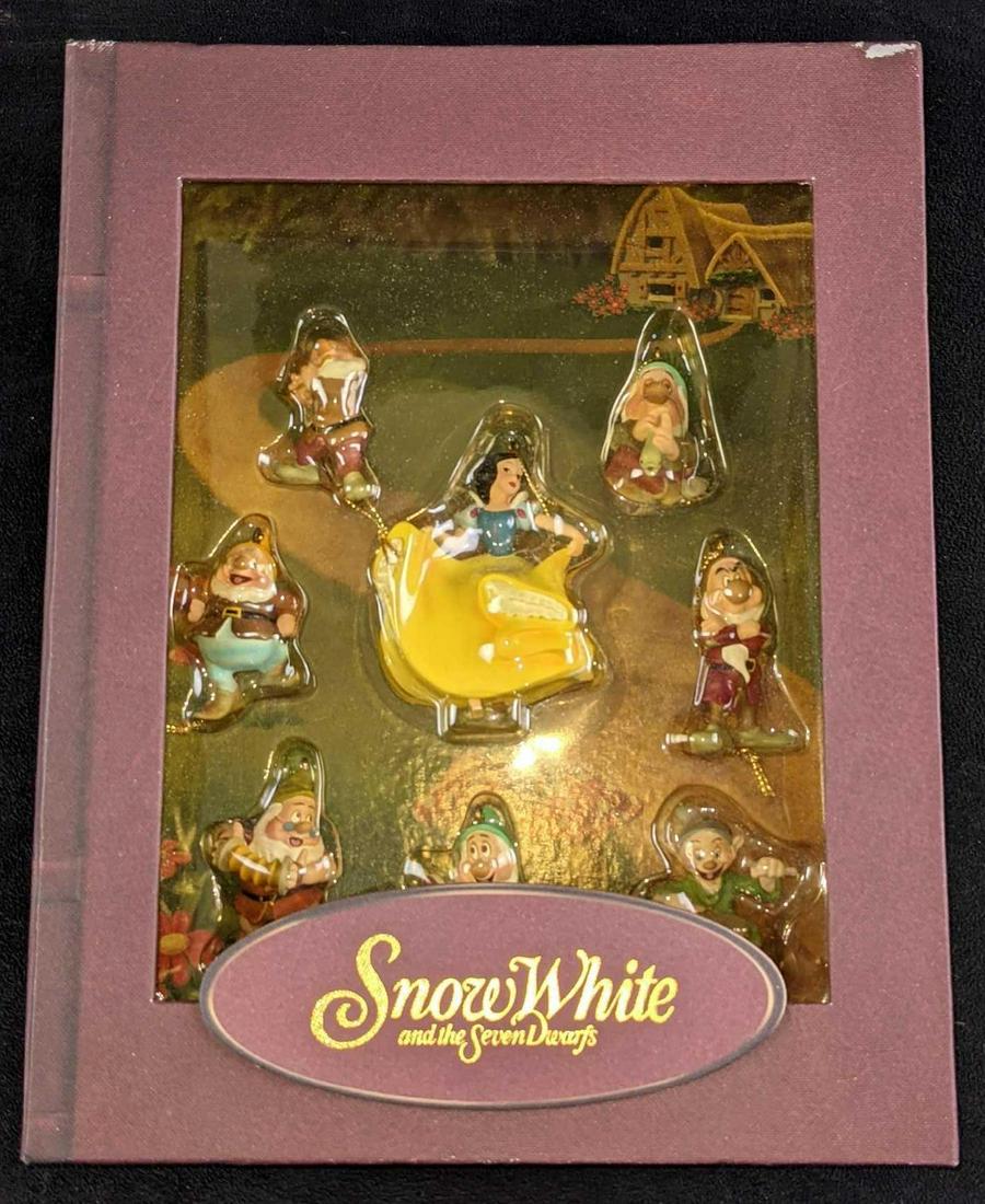 Snow White 7 Dwarfs Storybook Christmas Ornaments (1 of 10)