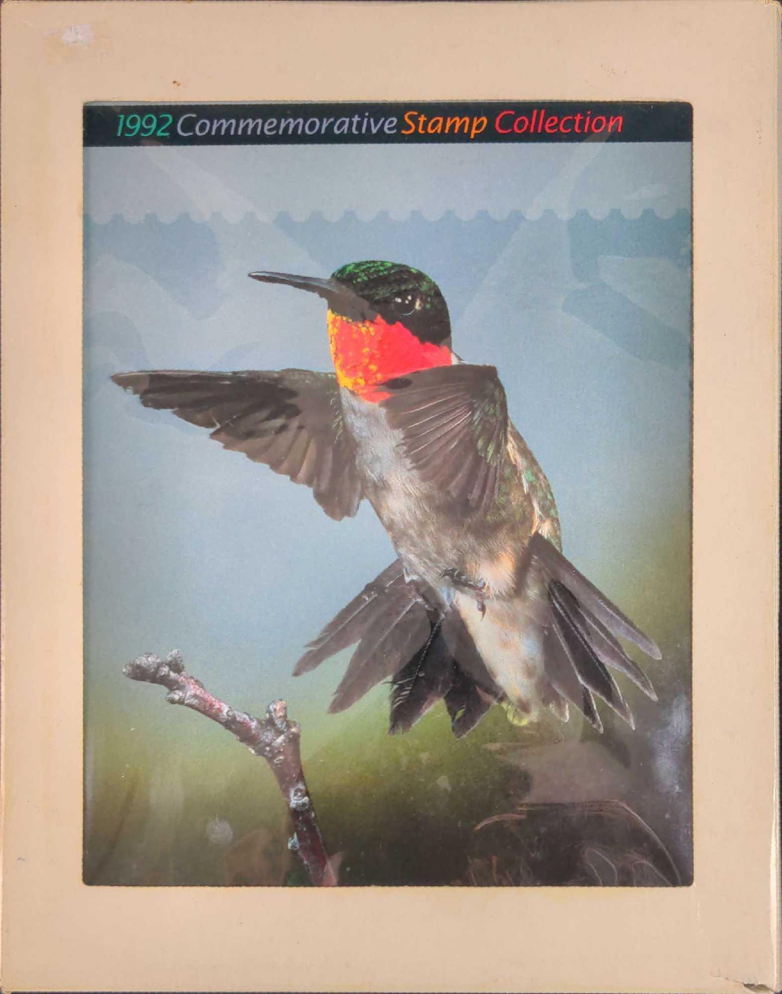 1992 Commemorative United States Postal Hardcover Book (1 of 7)