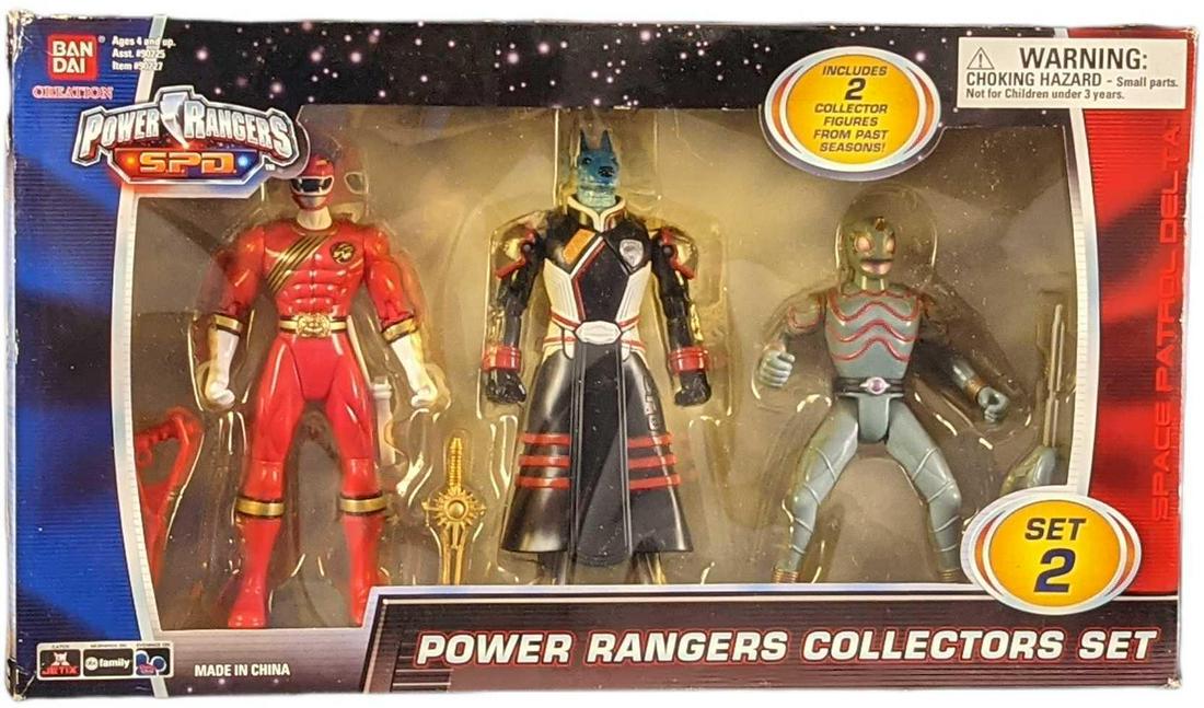 Ban Dai Power Rangers SPD Collectors Set Red Ranger (1 of 6)