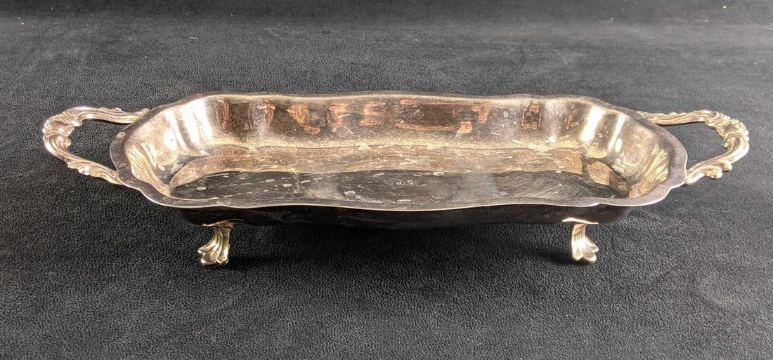 Silver Plated Small Tray F.B Rogers Silver Co (1 of 3)