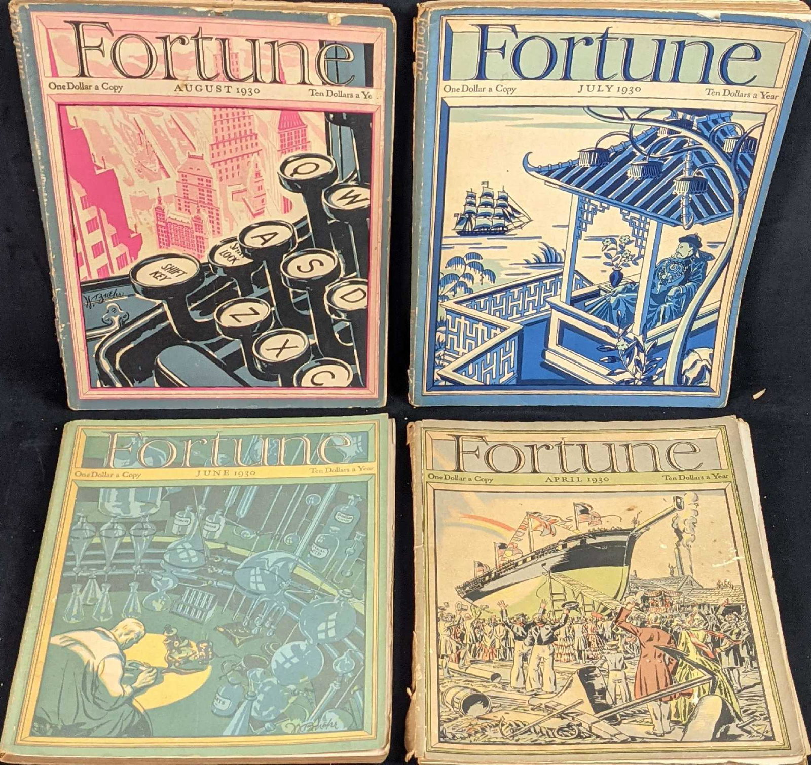 Vintage Fortune Magazine All 12 Issues 1930 (1 of 10)