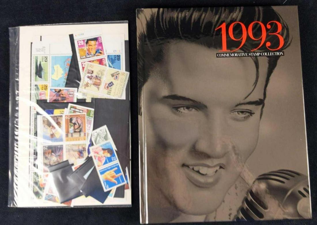 1993 Mint Set Of Commemorative US Stamps W Book (1 of 5)
