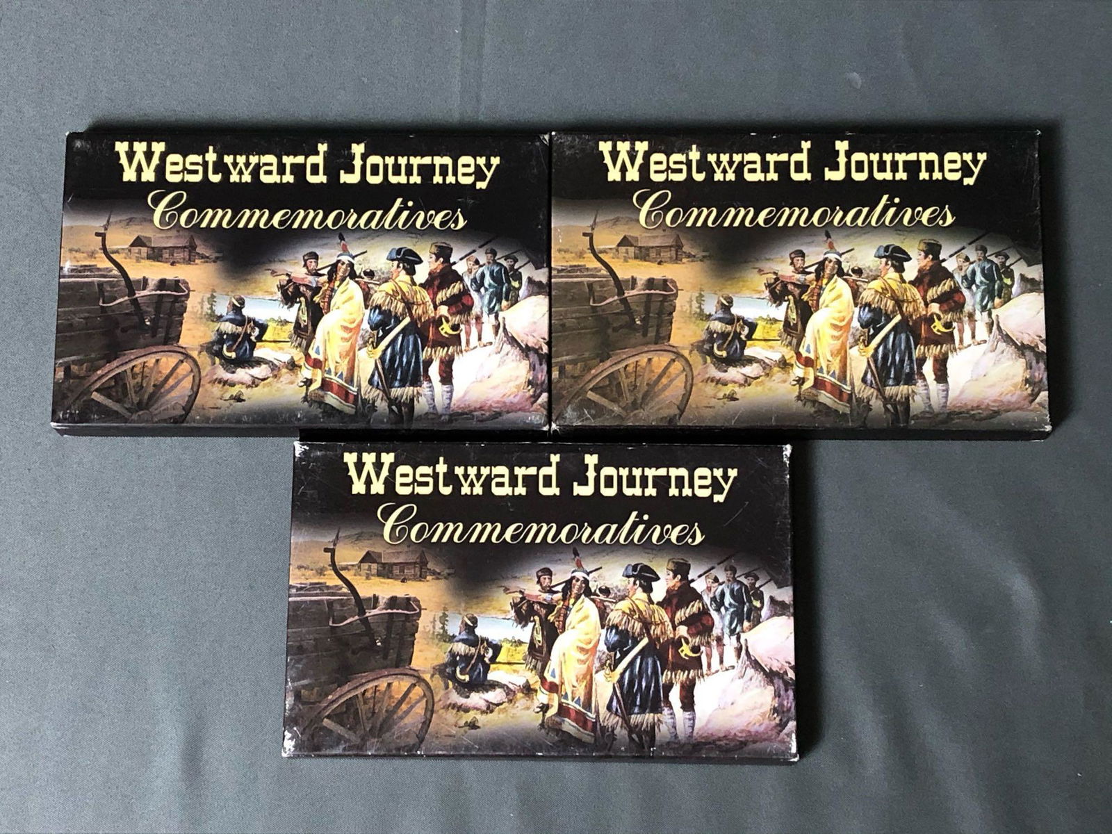 Westward Journey Commemorative Nickles Gold & Series 1 (1 of 6)