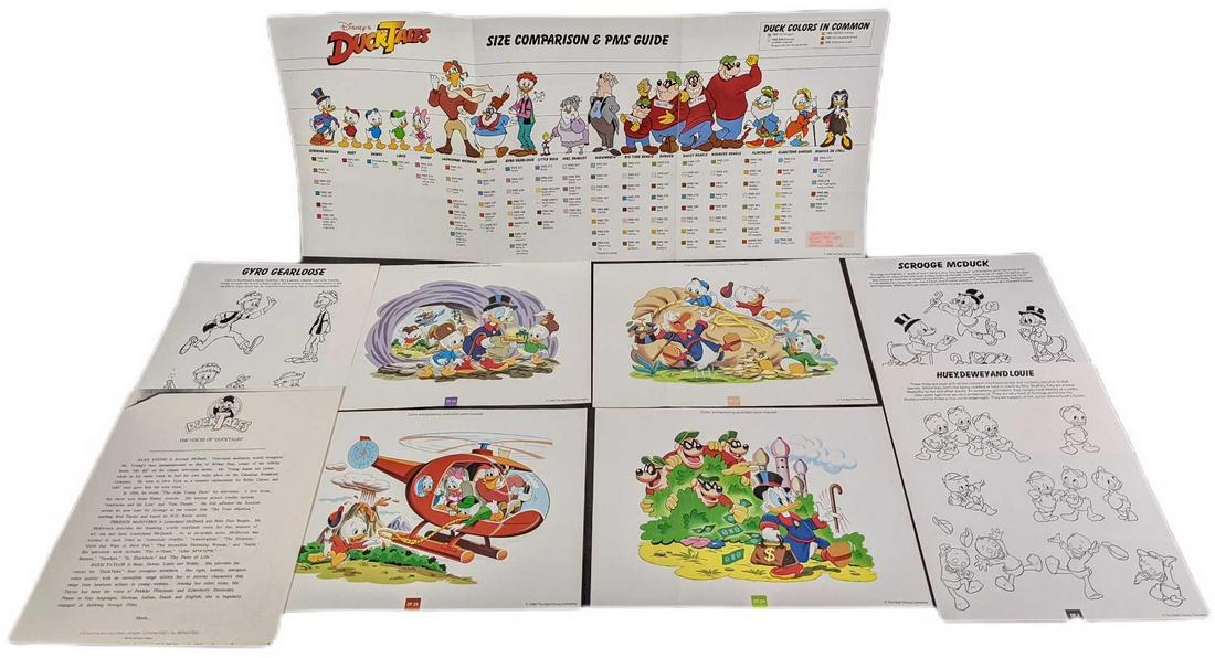 Disney Ducktales 1987 Character Guides (1 of 7)