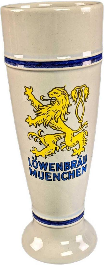 Lowenbrau Muenchen Germany Stoneware Beer Stein (1 of 6)