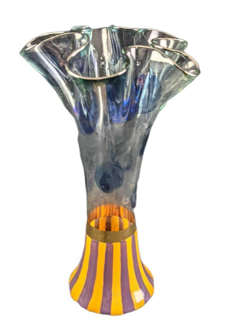 Victoria & Richard MacKenzie Glass Vase (1 of 4)
