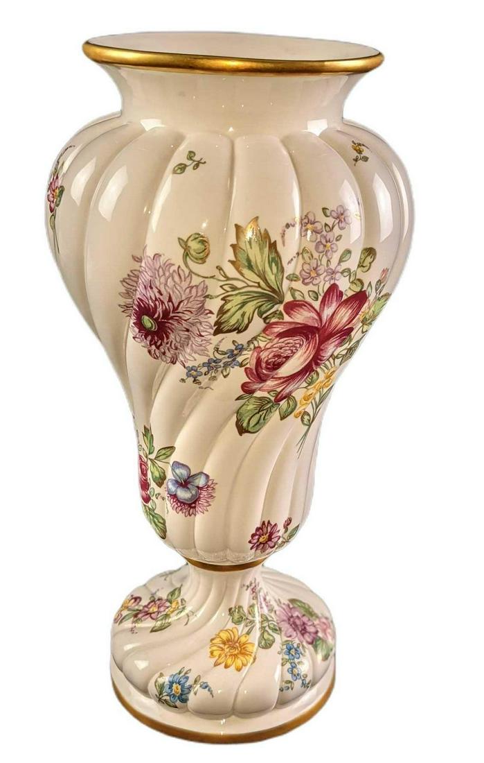Franklin Mint Gardens Of Royalty Vase By Louis Nichole (1 of 6)
