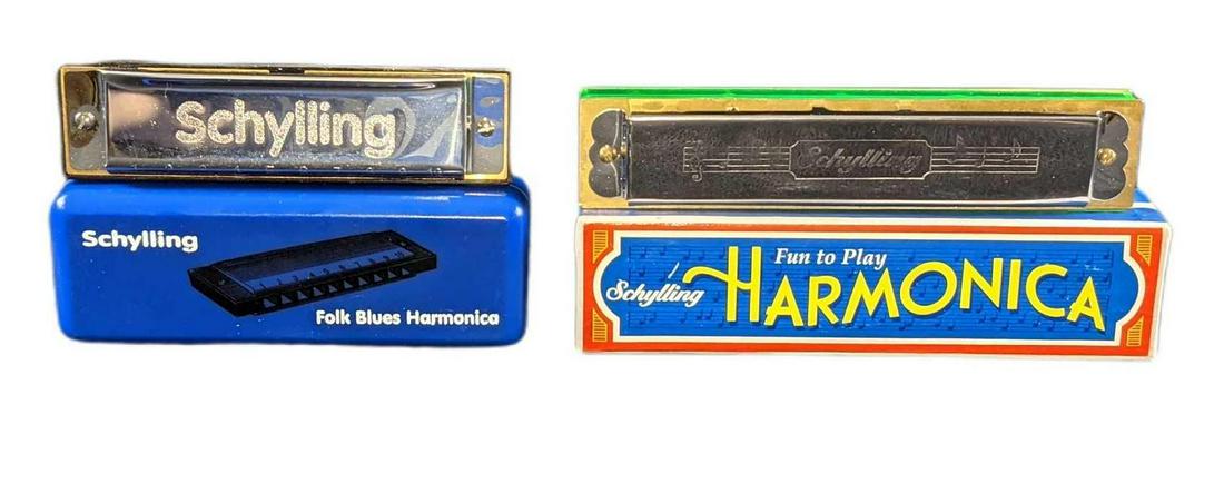 Two Schylling Harmonicas (1 of 8)