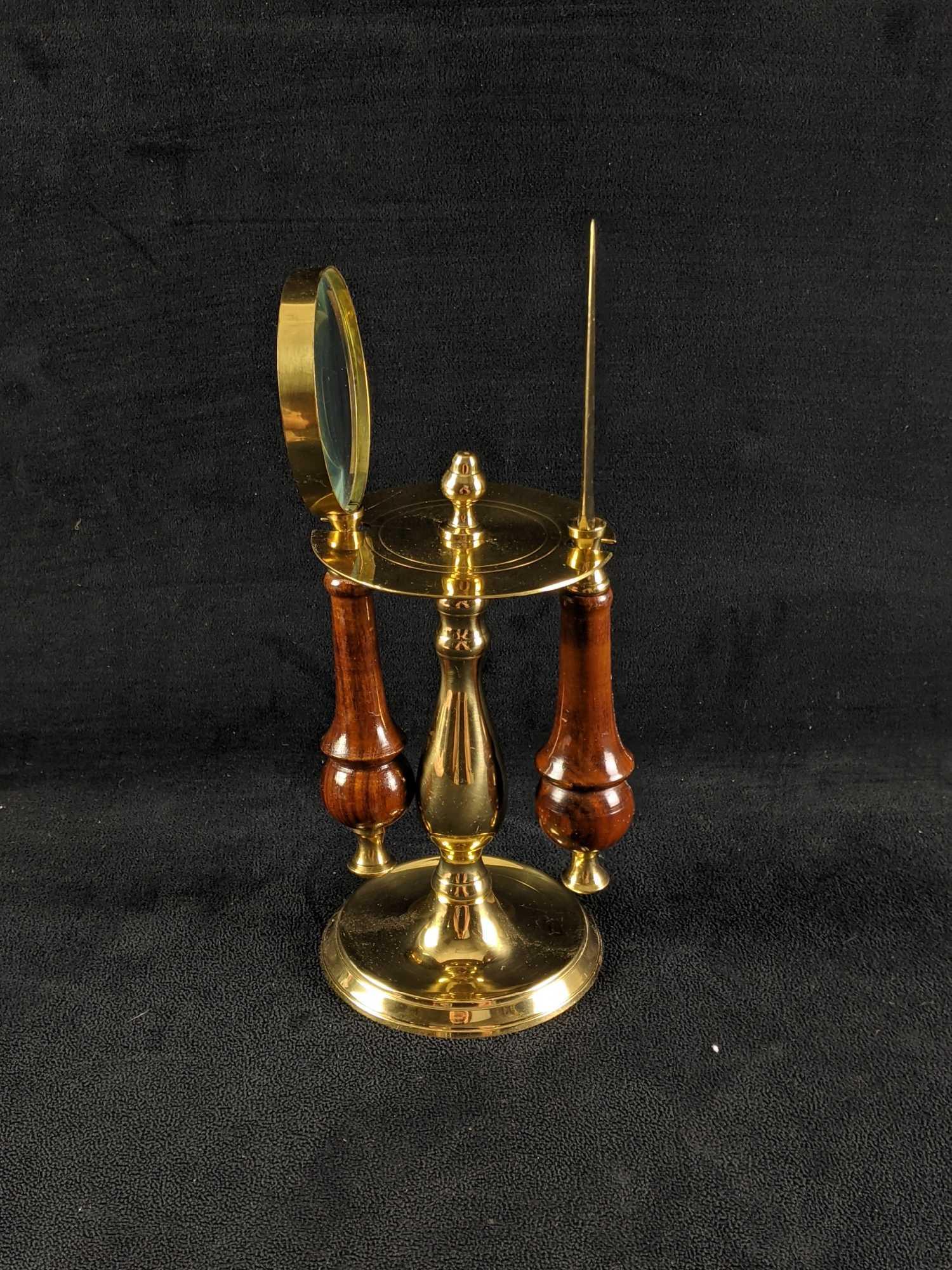 Letter Opener and Magnifying Glass Desk Set (1 of 8)