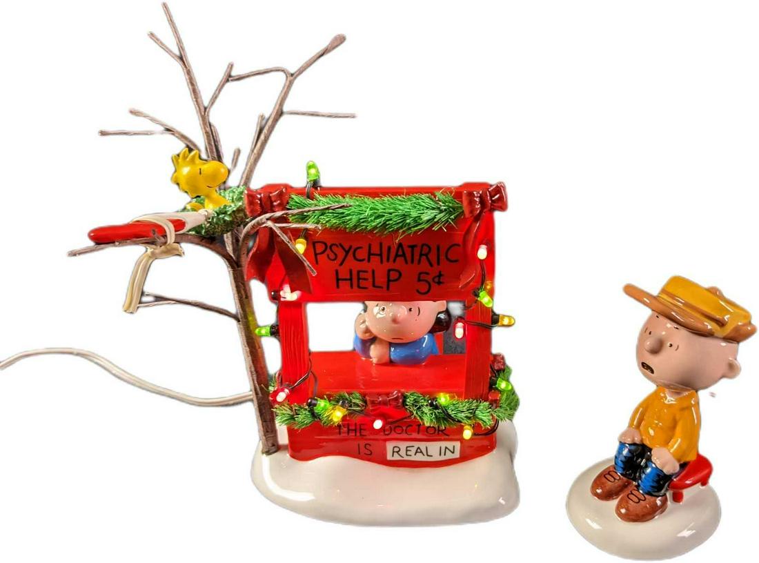 Department 56 Peanuts Christmas Spirit 5 Cents Display (1 of 9)