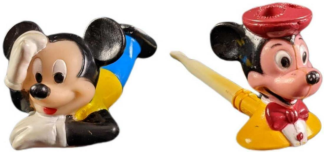 Vintage Mickey Mouse Bubble Pipe & Rubber Doll (1 of 7)