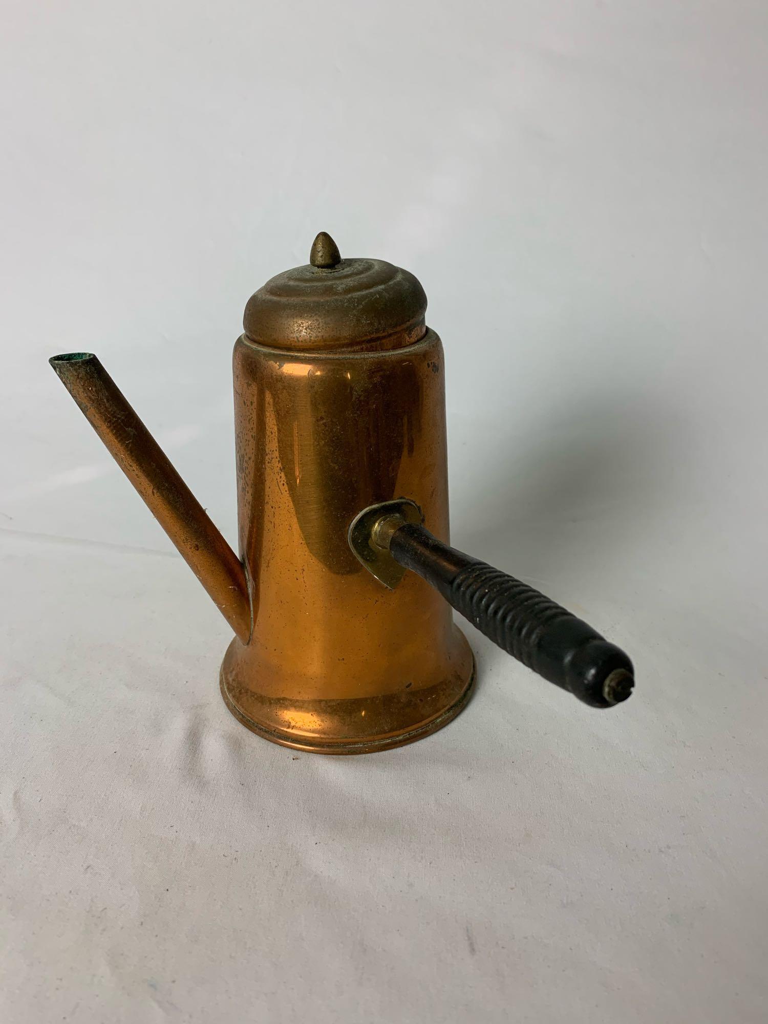 Vintage Coppercraft Guild Tea Coffee Pot w/Lid (1 of 6)