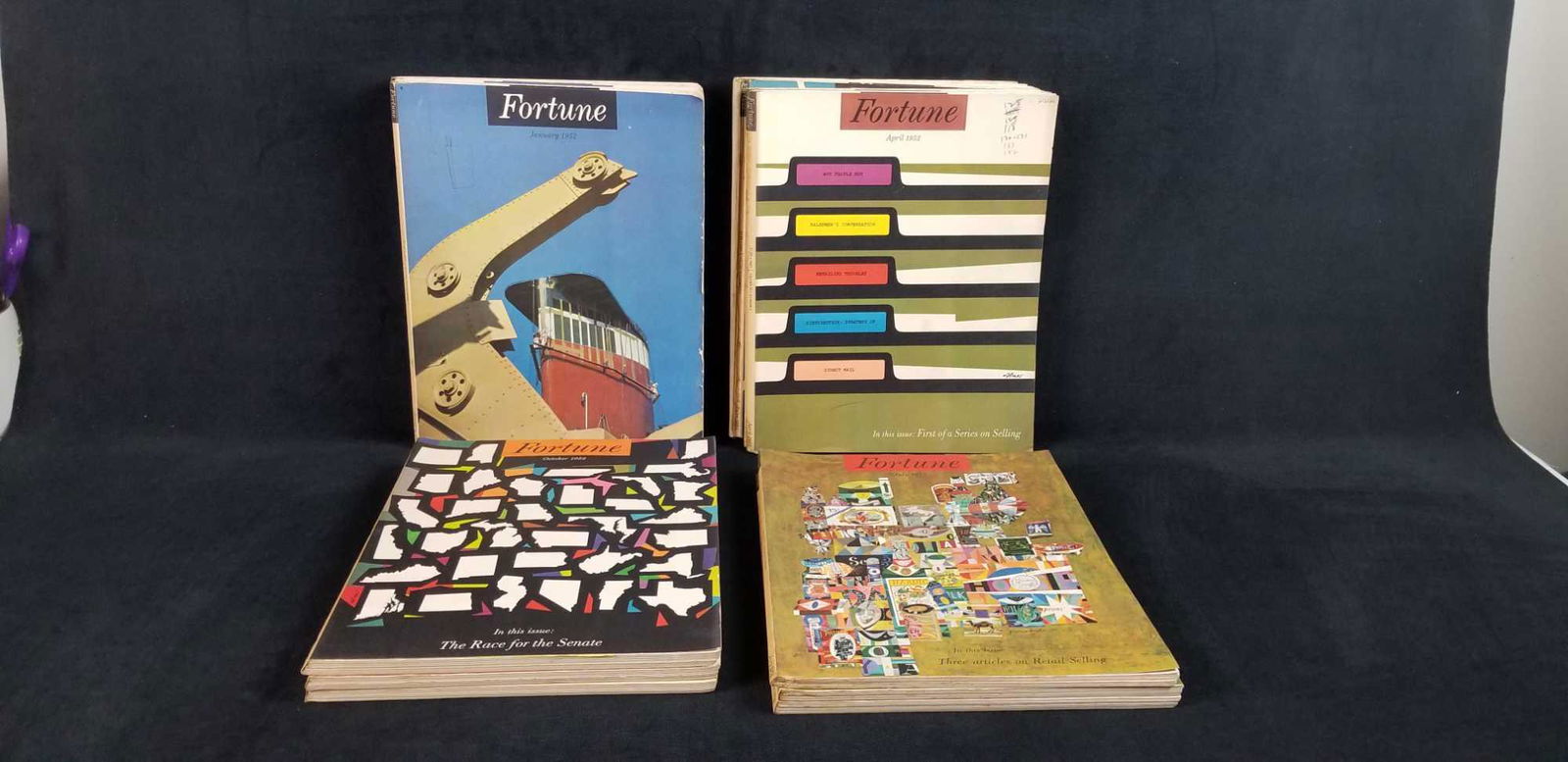 Fortune Magazines 1952 With Index (1 of 9)