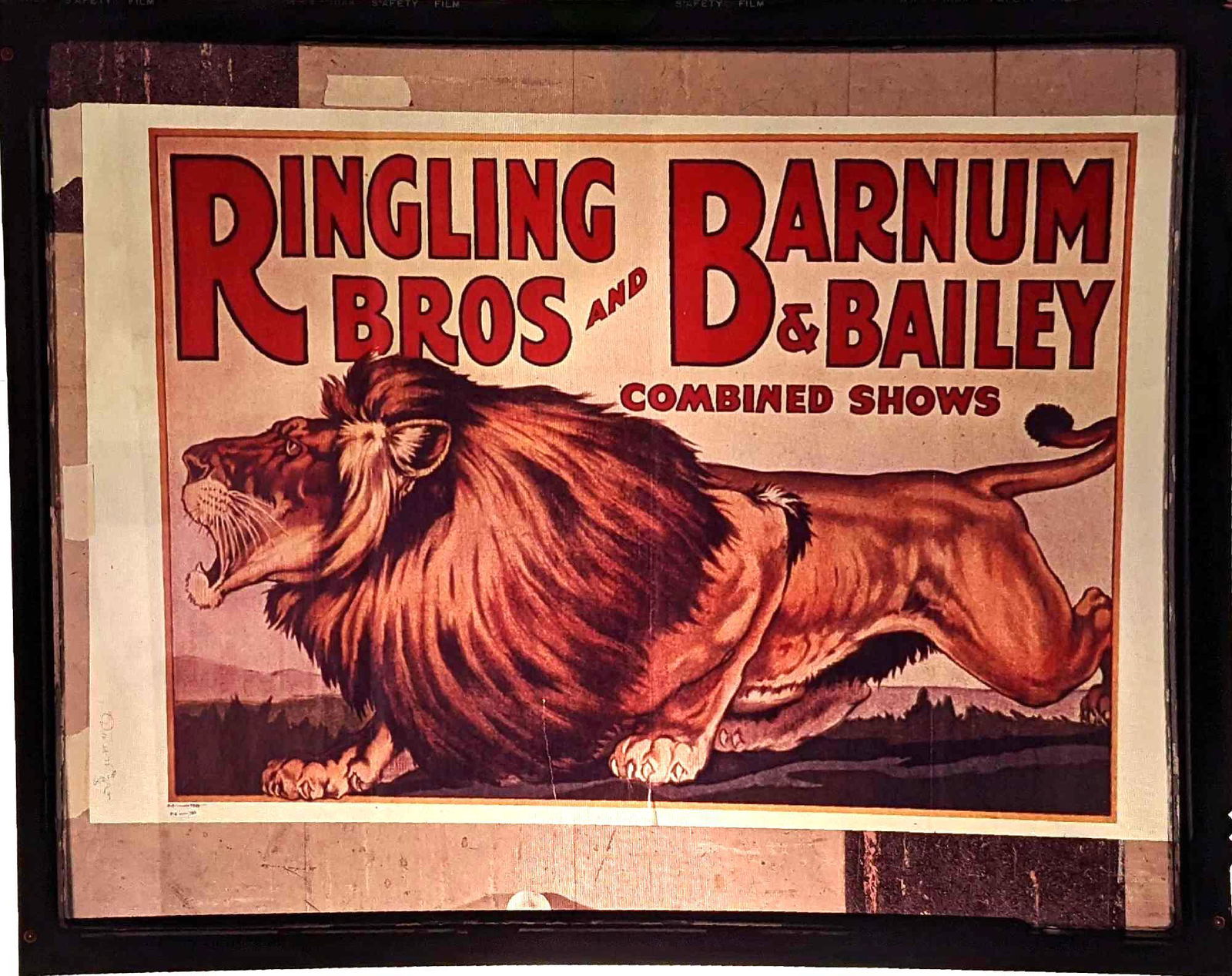 Ringling Brothers Barnum Circus Poster Transparency (1 of 3)