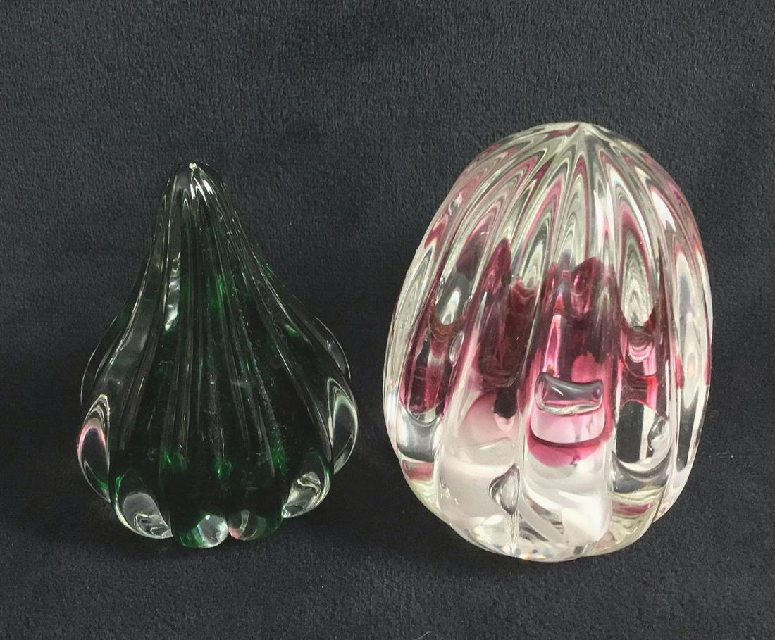 Glass Art Designer Paperweight Joe Rice Lot (1 of 7)