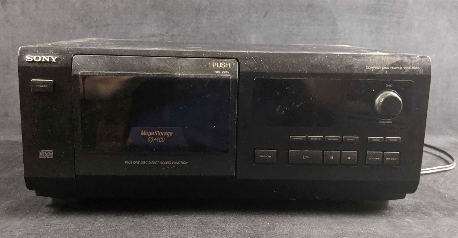 Sony CDP CX50 50 Compact Disc CD Player (1 of 5)