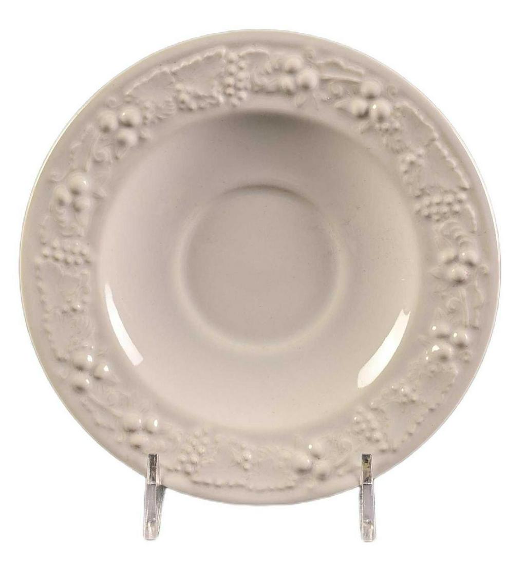 Three Vintage Homer Laughlin Fine China Saucers (1 of 4)