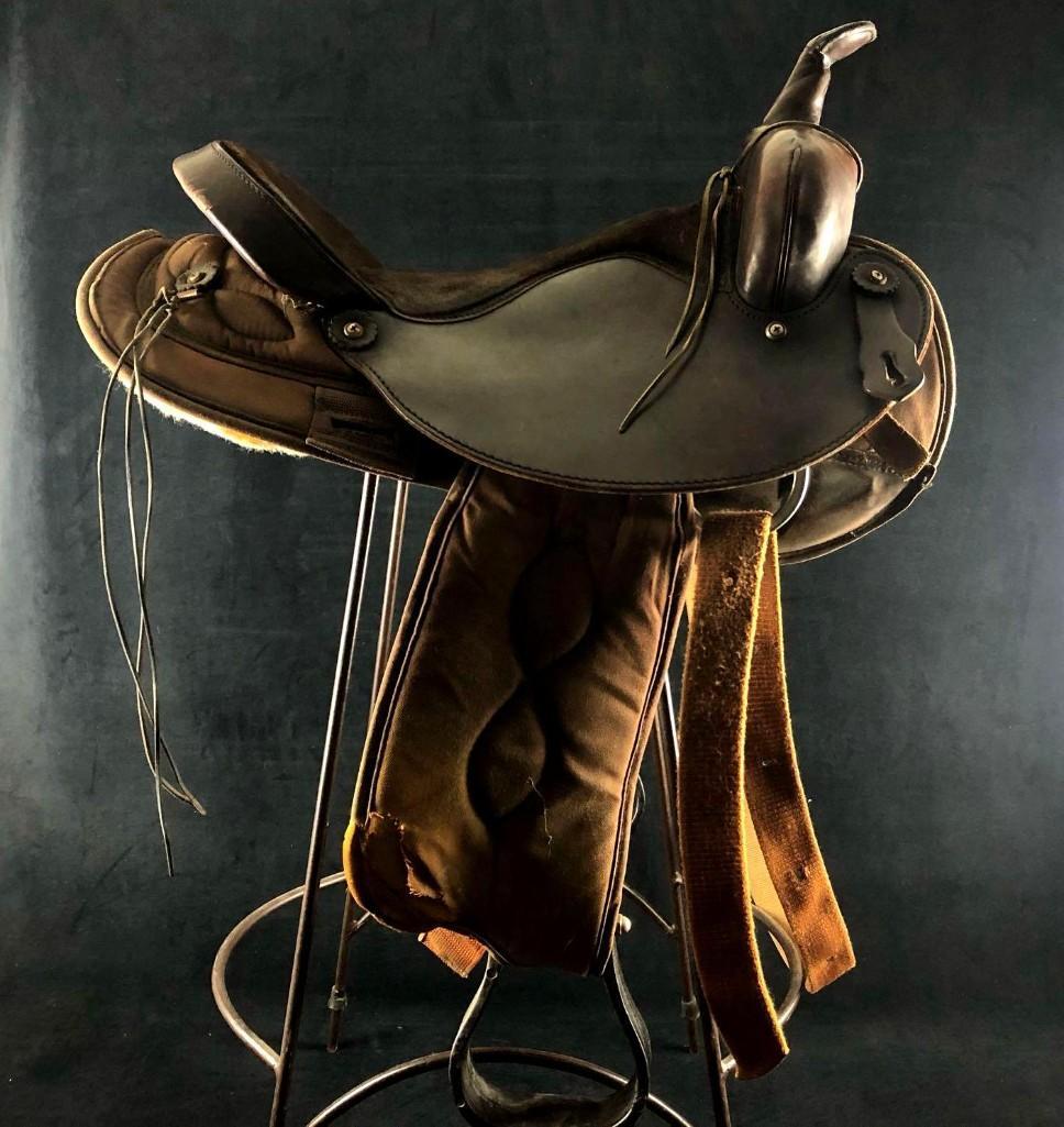 16" Big Horn Cordura Synthetic FQHB Trail Saddle # 206 (1 of 16)