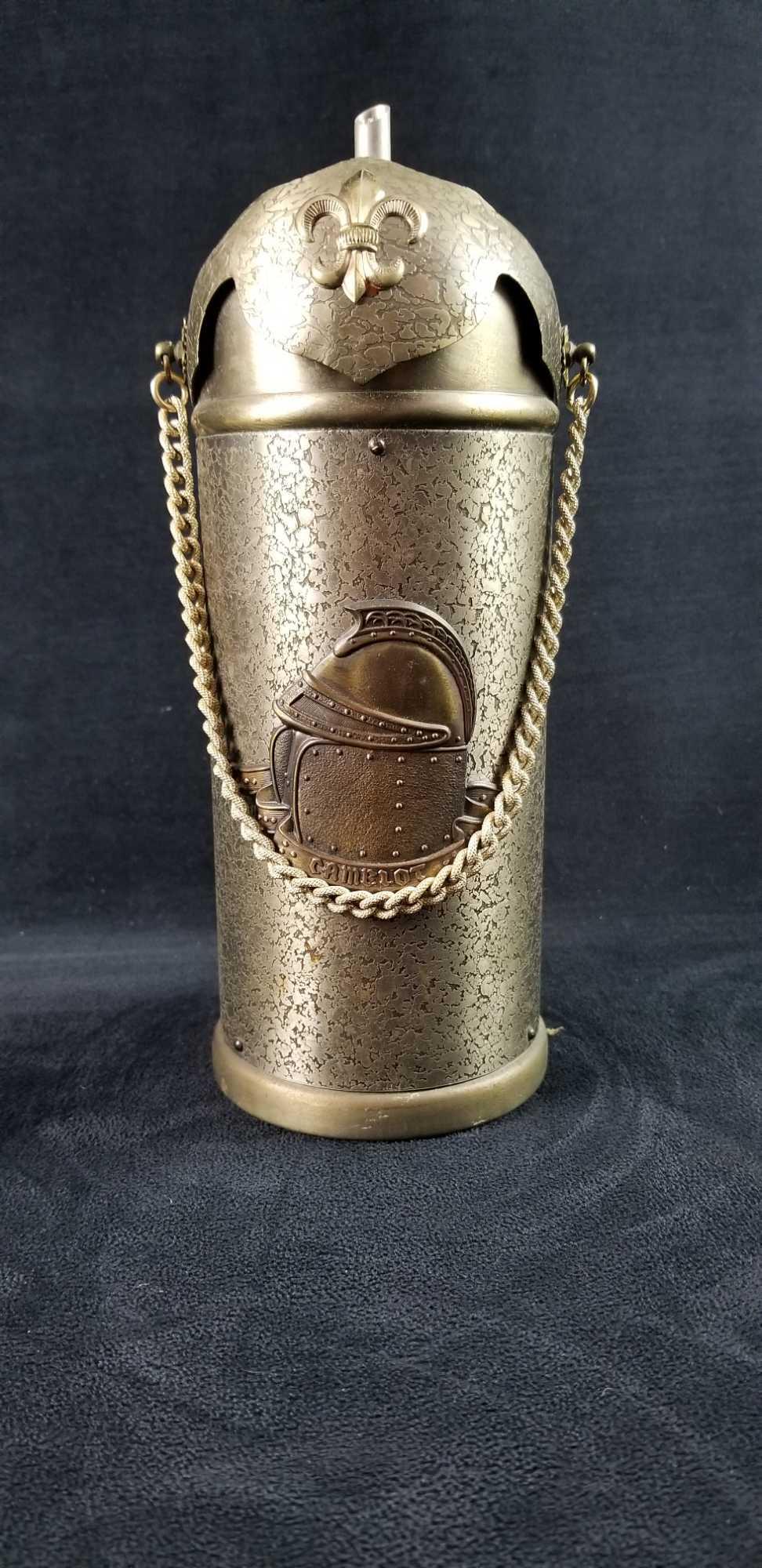 Rare Medieval Knight Armor Liquor Dispenser Camelot (1 of 10)