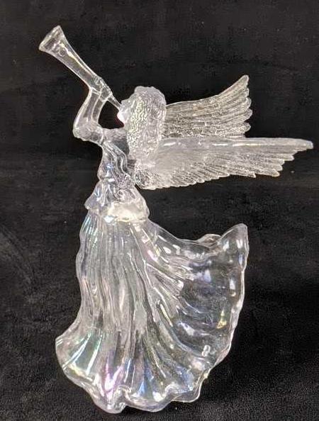 Clear Acrylic Silvestri Angel Christmas Tree Topper (1 of 5)