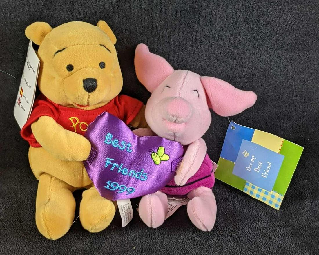 Disney Winnie The Pooh & Piglet Best Friends Bean Bag (1 of 3)
