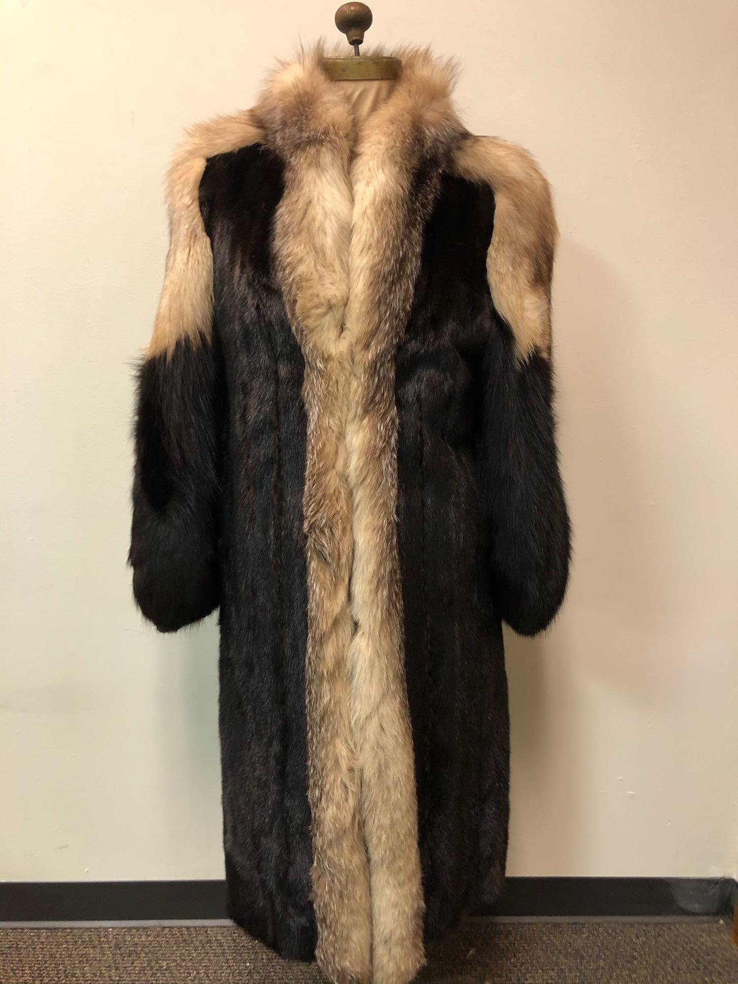 Mink Fur Coat Full Length Majestic Mink (1 of 7)