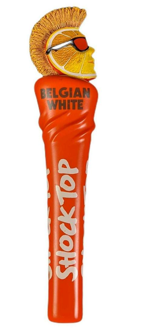 Belgian White Shock Top Beer Tap Handle (1 of 6)
