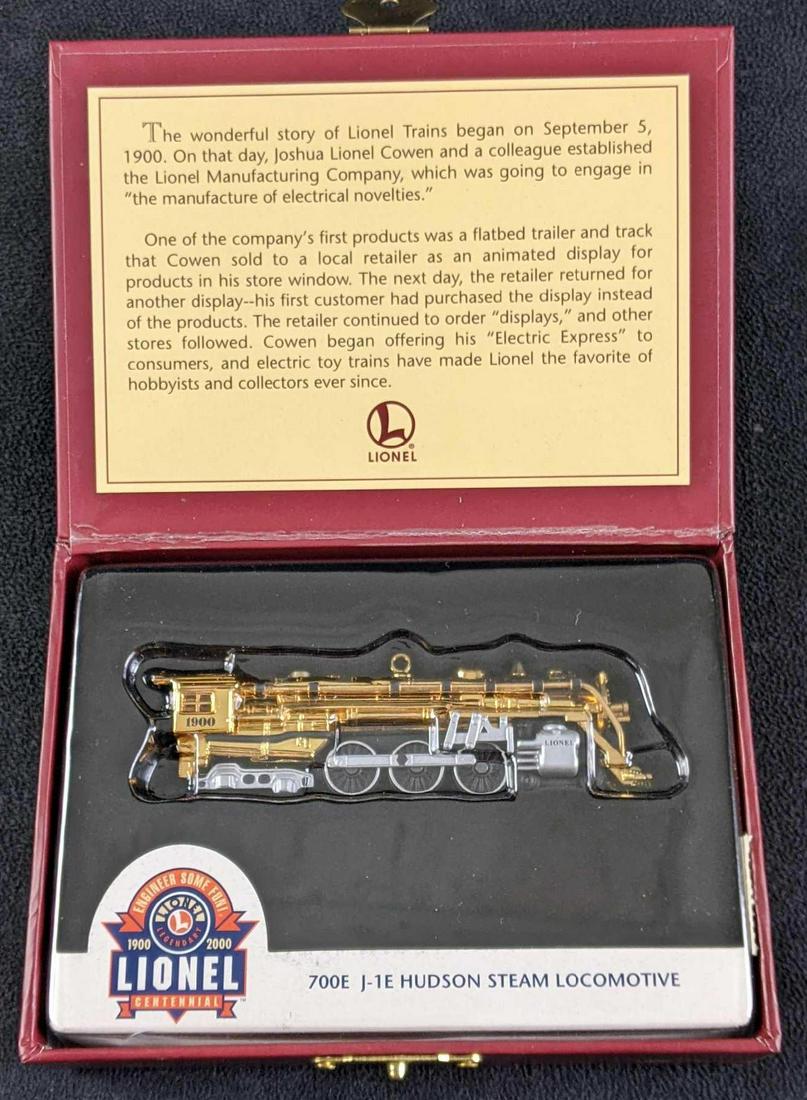 Hallmark lionel 100th anniversary train ornament cheap