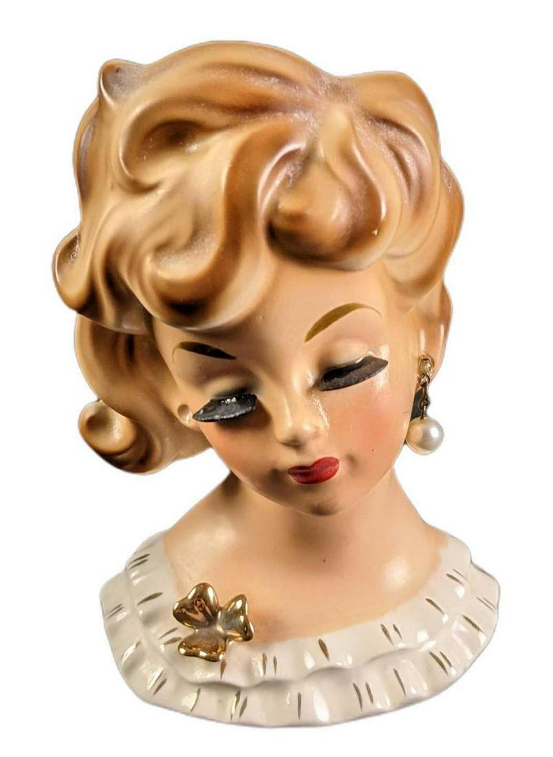 Napcoware Ceramic Lady Vase (1 of 7)