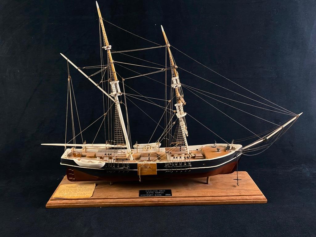 Whaling Brig Kate Corey Model Ship (1 of 10)