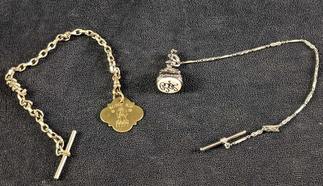 Fob Chains for Pocket Watch With Charms (1 of 7)